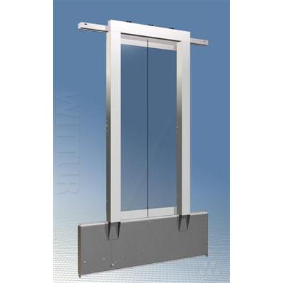 Nettuno landing door - glass panels